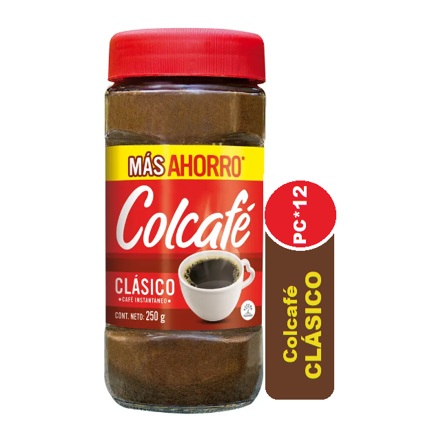 Colcafe Clásico Fco*250g Cj*12