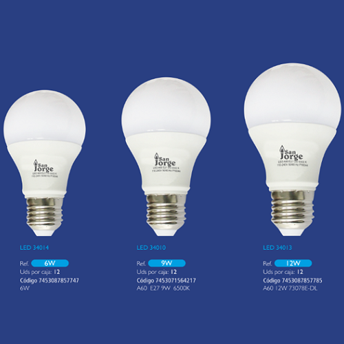 Bombillo Led*15W Cj*12un