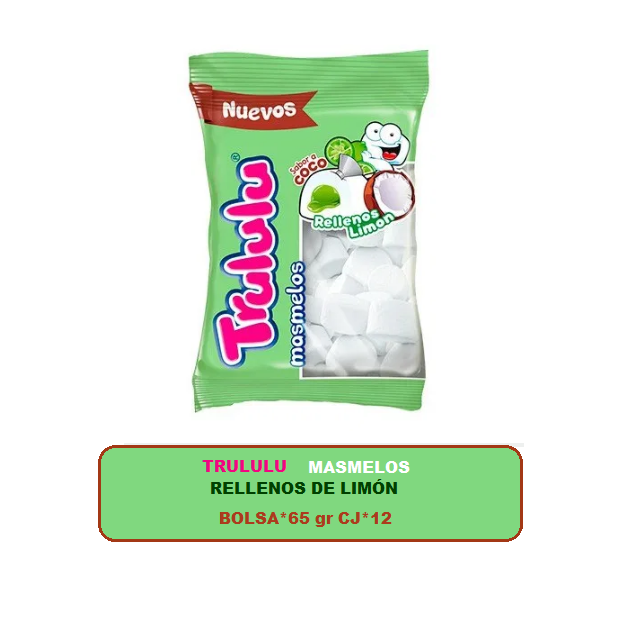 Trululu Gomitas & Masmelos Bolsa*12  Caj*96