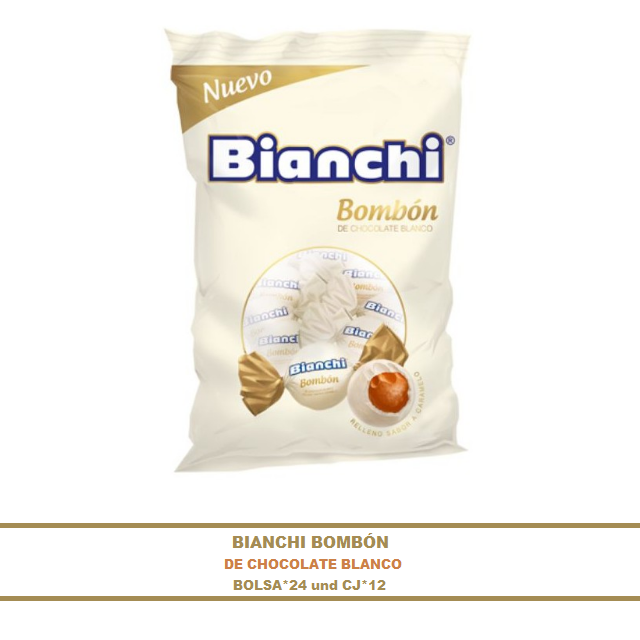 Bianchi Bombón Choco Blanco*24 und Caj*12