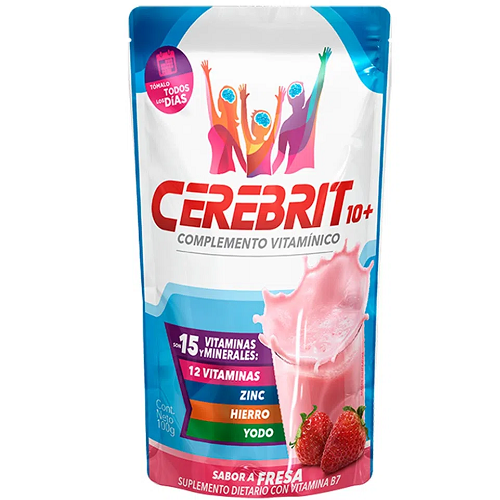 Cerebrit Fresa*100 g Cj*32 Und