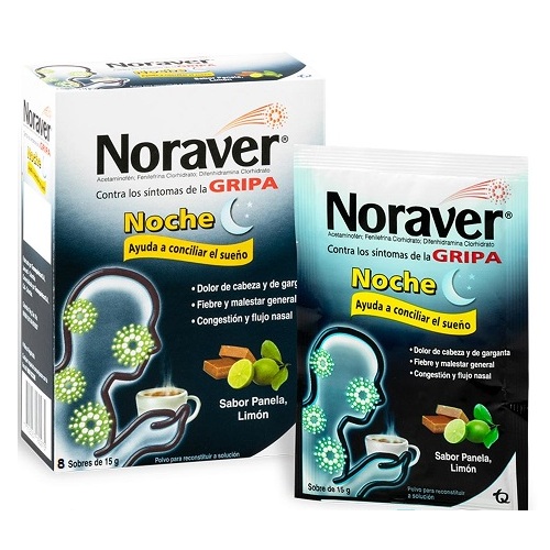 TQ Noraver Noche 15g Cj*8+2 Sob