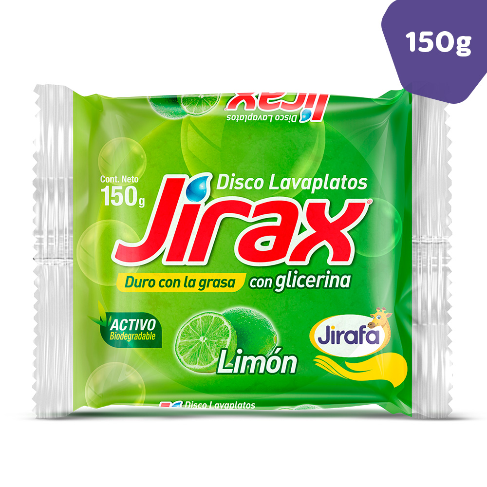 Jirax Disco Lavaplatos*150g Cj*36u
