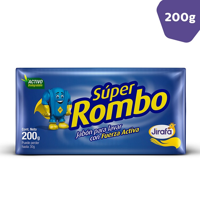Super Rombo Jirafa*200g Cj*25u