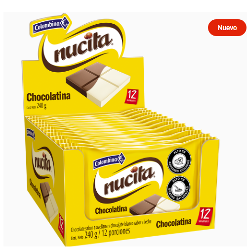 Nucita Avella Choc-Blanc*12 U Cj*18