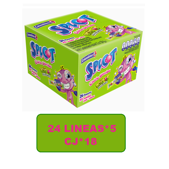 Splot Acid En Linea*5 Dis*24 und Caj*18