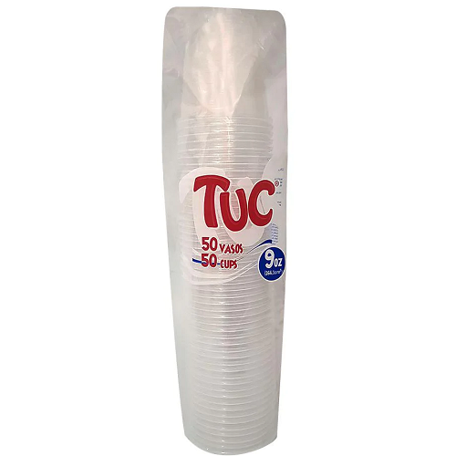 TUC Vaso TTE*9 onz*50u Cj*40 Paq