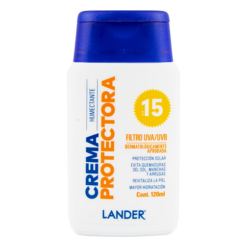 Lander Crema SPF 15*120 mL