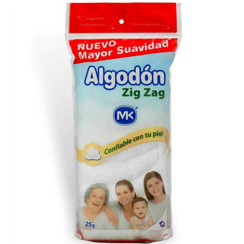MK Algodón Zig Zag*25 g *12Und Pc*12
