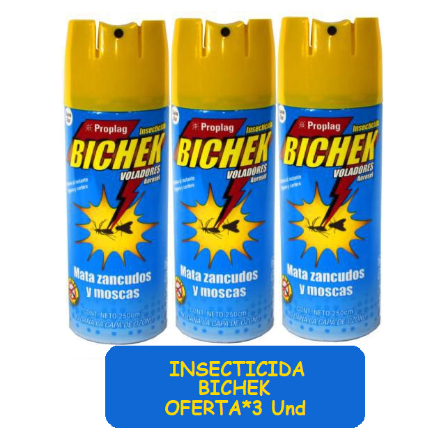 Bichek Aer Insec Volado 250 mL Off*3 Und