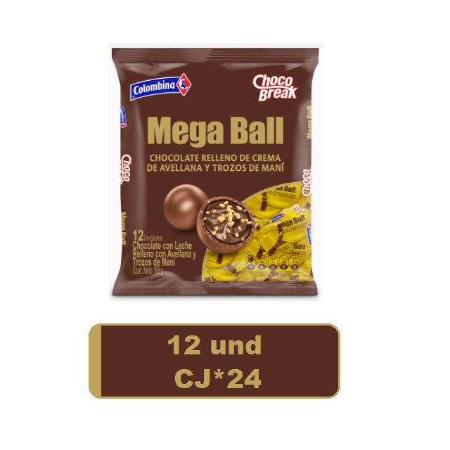 Choco Break Mega Ball*12 U Caj*24