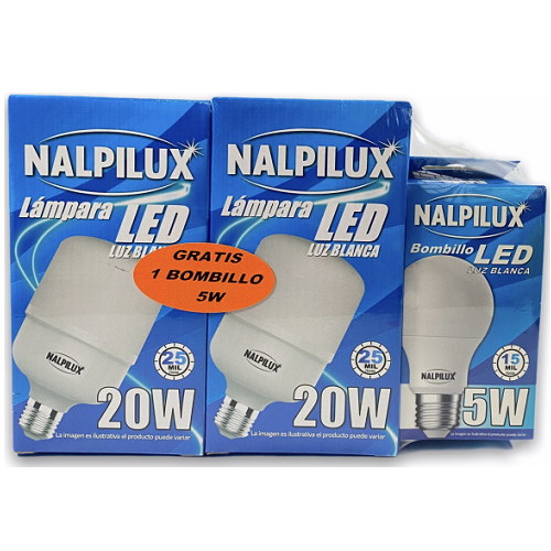Nalpilux Lamp Led 2 U*20W Gts Led*5W cj*30