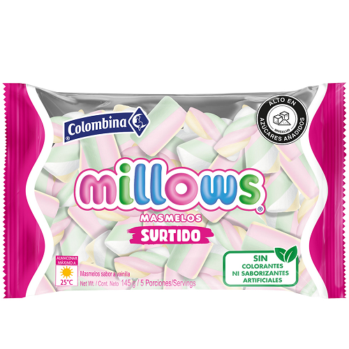Millows Masmelos*145 g Cj*12