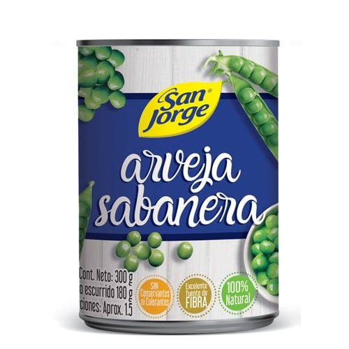 San J. Arveja Sabaner*280g Cj*24