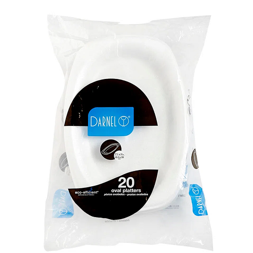 Darnel Plato Esp Oval 20u*19.5cm*28cm Pc*10