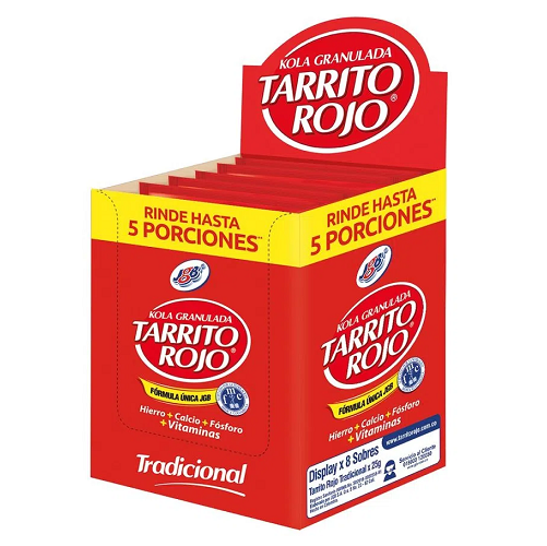 Tarrito Rojo*8 Sob Cj*24