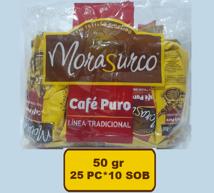 Morasurco Café Tradicional 10 Und*50gr Pc*25