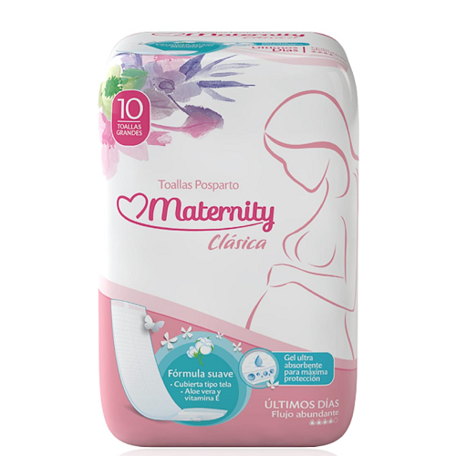 Toalla Maternity Clásica*10 Pc*32