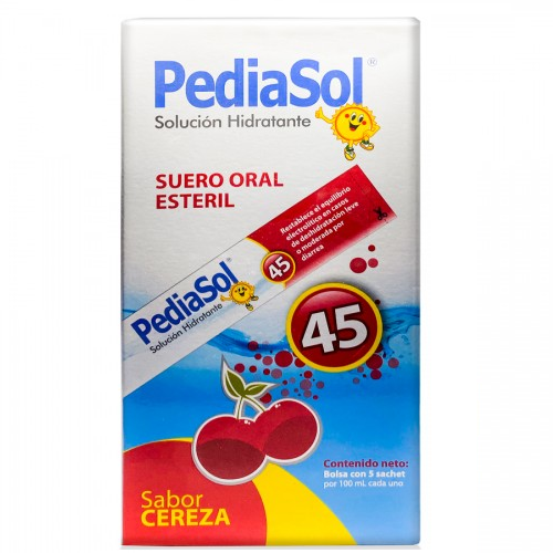 Pediasol S.Oral Bols*5 Sach*100 ml Cj*24