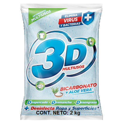 3D Det Polvo*2Kg Pc*6