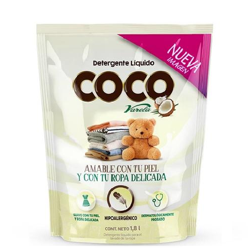 COCO Det Liq Regular*1.8 Lts Cj*8