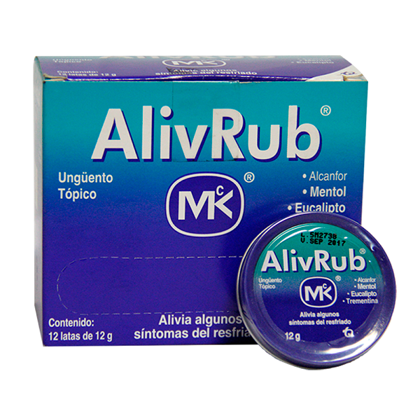 TQ AlivRub Ungüento Tóp*12g Cj*12