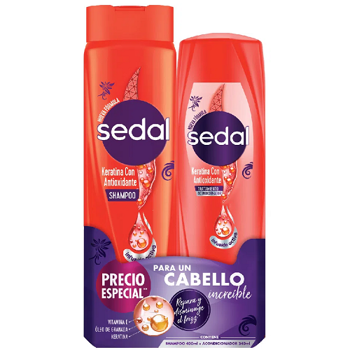 Sedal SH Keratina Antiox 400+AC*340 mLCj*6