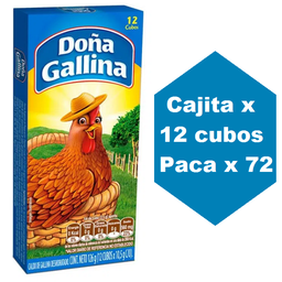 [1732] DOÑA GALLINA*12 cubos Cj*72