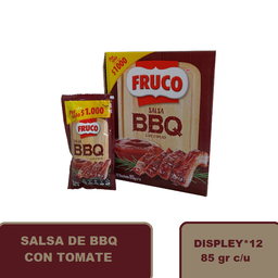 [1880] FRUCO*85g*12U BBQ C*6 DP