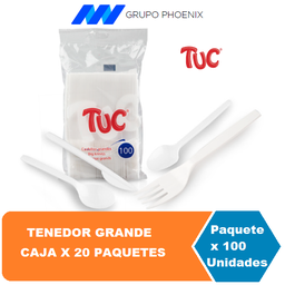 [2821] TUC Cuchara Grande*100u Cj*20 Paq