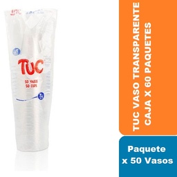 [2827] TUC Vaso TTE*7 onz cj*60 Paquet