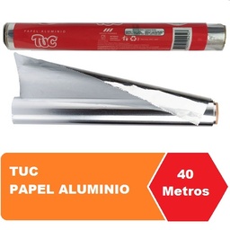 [2823] TUC Papel Aluminio*40 m Cj*30 Rollos