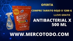 [2108] TARRITO Rojo MEGA*1200g Cj*6 u