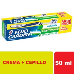 [1875] FLUOcardent Crema*50ml+Cep Cj*96