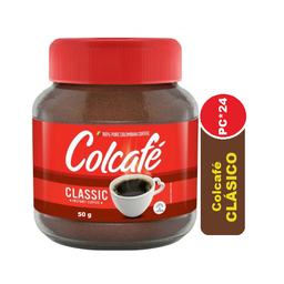 [1624] Colcafe Clásico Fco*50g Cj*24
