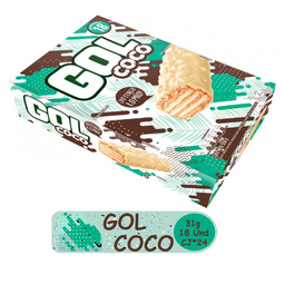 [3420] Gol Barra Coco*31g Sachet*18u Cj*12