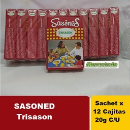 [2574] SASONED Trisas*20g Sachet*12 cajitas