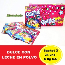 [2516] QUIPITOS Pops*8g Sachet*24  Cj*24U