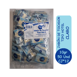 [1594] Claro JBN Tipo Hotel 10g*50 Und Cj*12