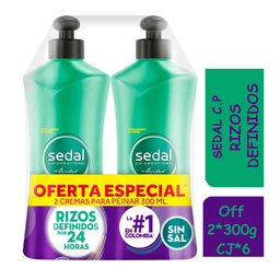 [1239] SEDAL C.P*300mL*2U Rizos Definidos CJ*6