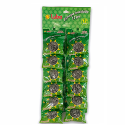 [2296] LUBA Esponj Inoxida Rist*12U Cj*30