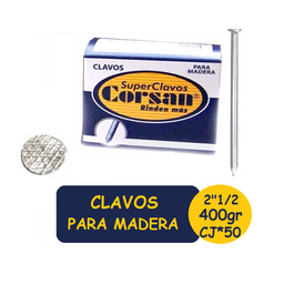 [3115] CORSAN Clavo Para Madera*2"1/2X11mm Cj*50