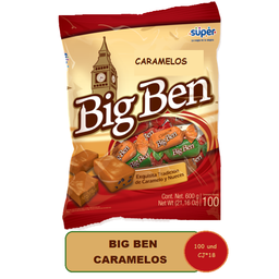 [1372] Big Ben Caramelos*100 und Caj*18