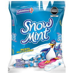 Snow Mint Fresa*100u cj*18u