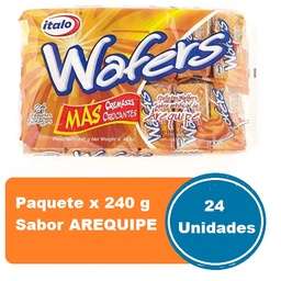 Italo Wafer Taquito*240g*24u Cj*36