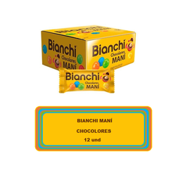 [1368] Bianchi Maní Chocolores Caj*12