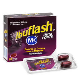 [4014] TQ Ibuflash Ultra Forte*400mg Cj*18 Cap