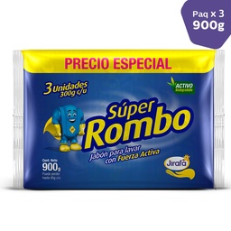 [2776] Super Rombo*3u*300g c/u Cj*10 Pqutes