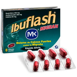[4250] MK Ibuflash Migra*400 mg Cj*8 Cáp