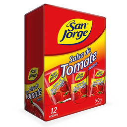 [2712] San J. Salsa Tomate*85g Sachet*12s